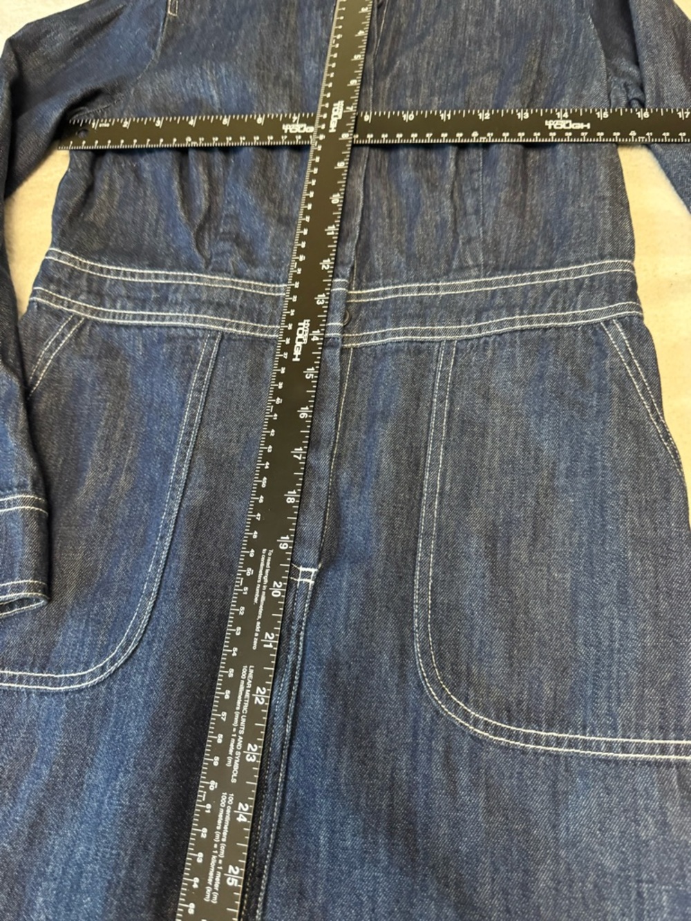 Boden Hattie Denim Dress 4R - Picture 5 of 11